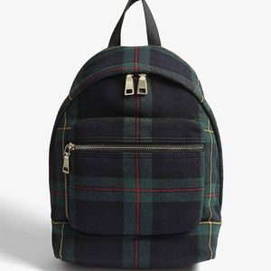 Sandro Plaid backpack-NWOT